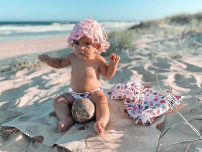 Baby & Toddler Swim Bundle with Towel - Pink Koala