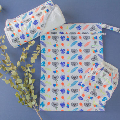 Baby & Toddler Swim Bundle with Towel - Blue Koala