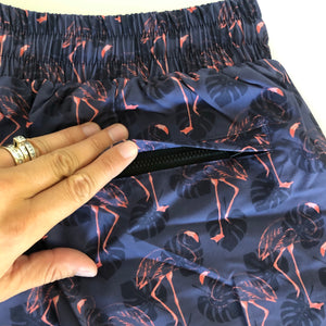 MENS Board Shorts | Swim Shorts | Faded Flamingo **Only XXL Left**