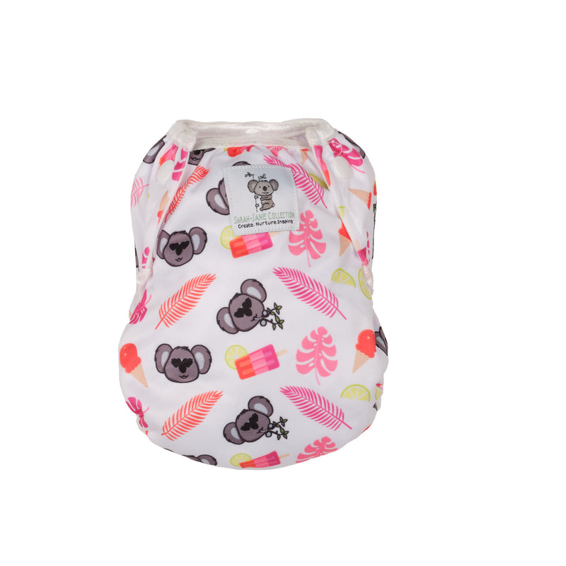 Reusable Swim Nappy- Standard- Pink Koala