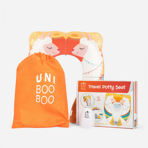 UNI BOO BOO Kid's Portable Travel Potty Seat - Llama