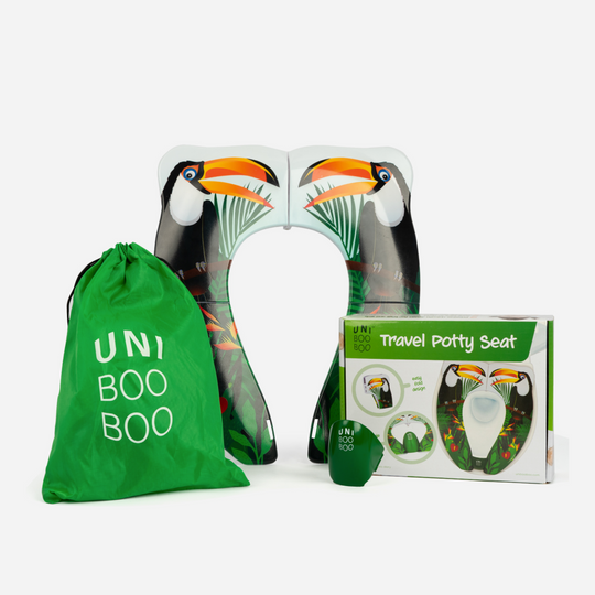 UNI BOO BOO Kid's Portable Travel Potty Seat - Toucan